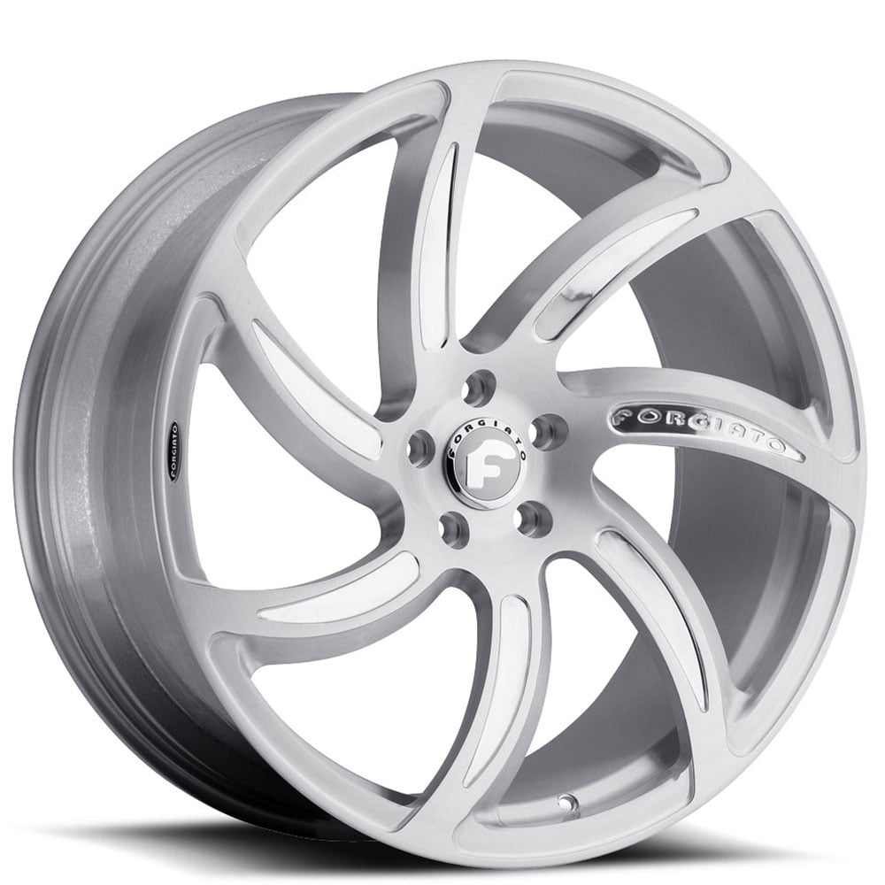 21" Forgiato Wheels Azioni-M Brushed Silver Forged Rims