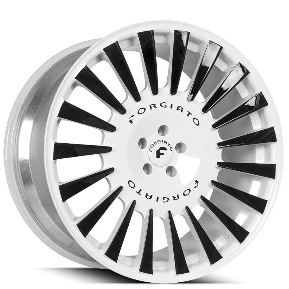 24" Forgiato Wheels Calibro-M Brushed 2 Tone Forged Rims
