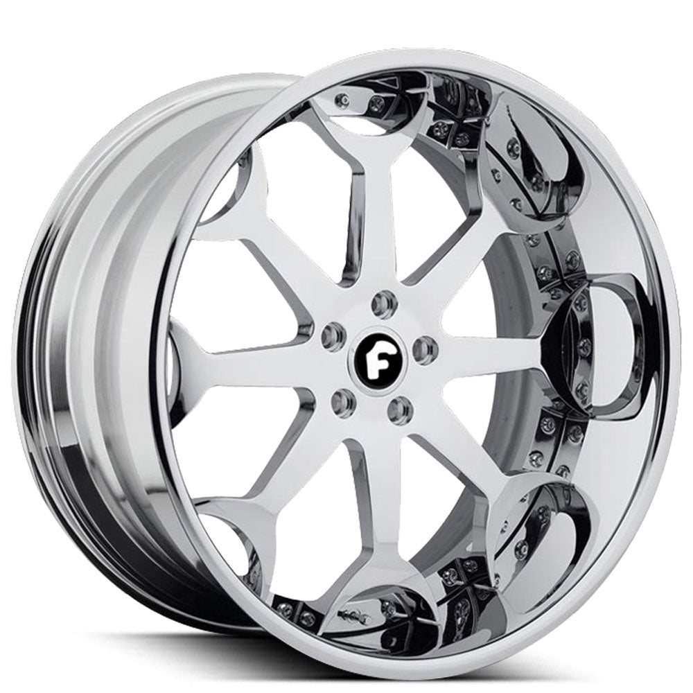24" Forgiato Wheels Capolavaro Chrome Forged Rims