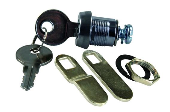 JR Products 00155 Standard Key Deluxe Compartment Lock, 5/8"