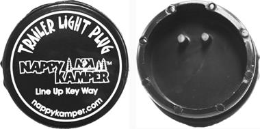 AP Products 008-100 Nappy Kamper Trailer Light Plug