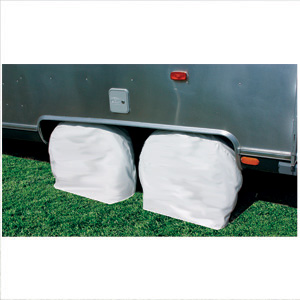 Camco Rv 45332 Cover, Tire, 27-29", Colonial White, 1/Pr