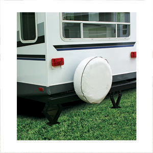 Camco Rv 45346 Cover, Spare Tire, J, 27", Arctic White