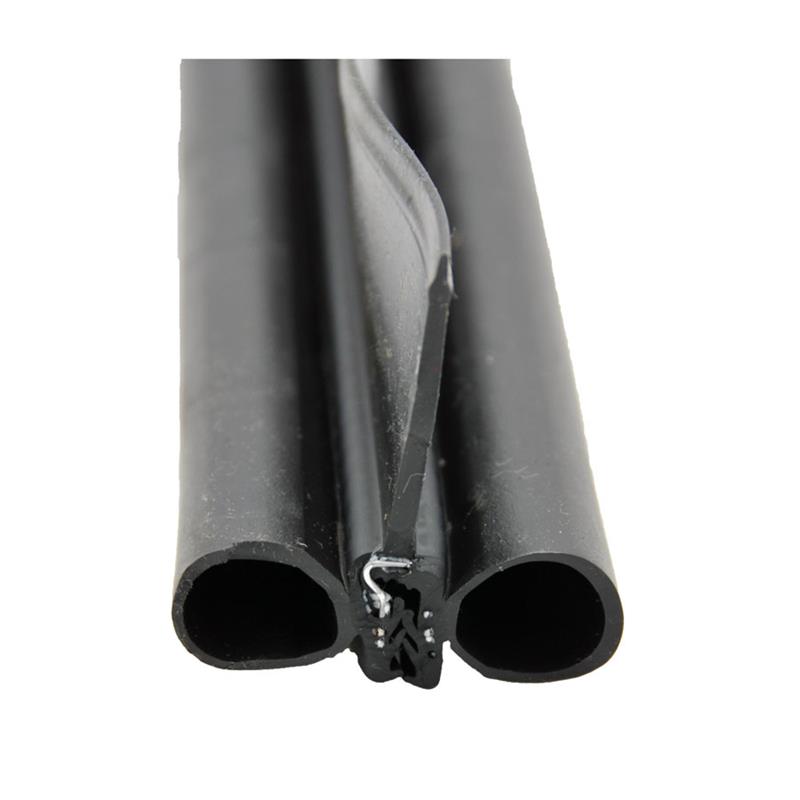AP Products 018-479 Slide Out Seal Double Bulb 28' X 2" X 3" Black With Wiper