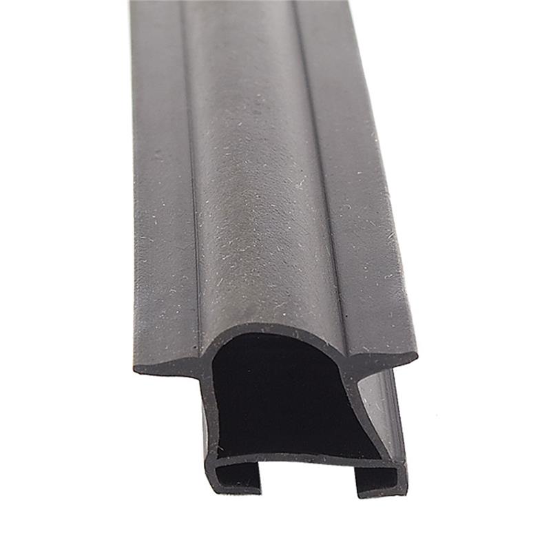 AP Products 018-522 EK Slide-On D Seal With Fins 1.5" X 1" X 40' Black