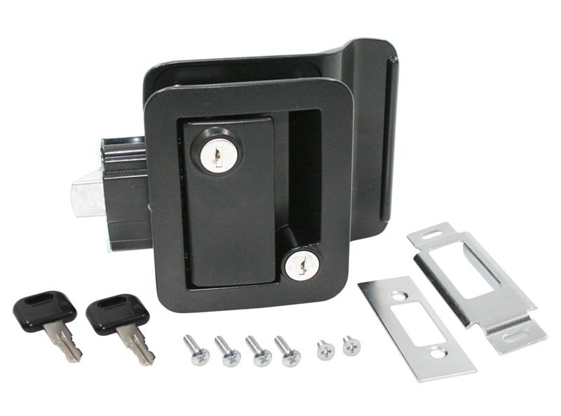 AP Products 013-570 Black All Metal Travel Trailer Trailer Lock w/ Keys