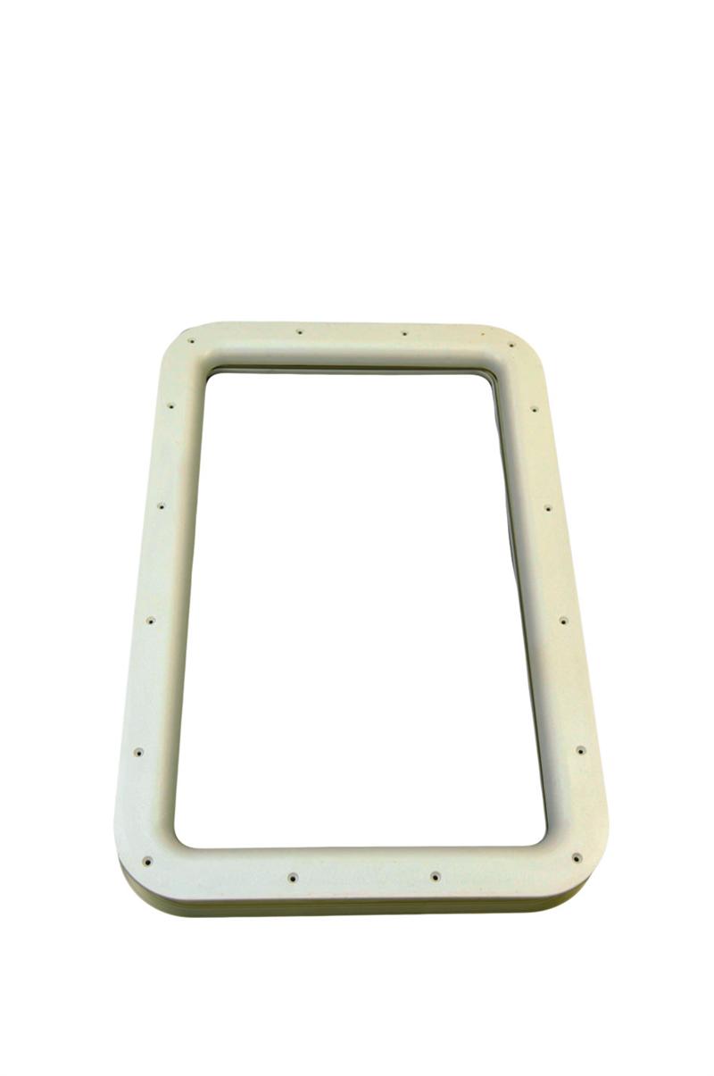 AP Products 015-2014742 White Inner & Outer Window Frame W/ Seals - W/O Glass