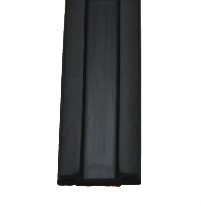 AP Products 018-2033 EK Channel Seal With Hats 7/8" X 1/4" X 50' Black