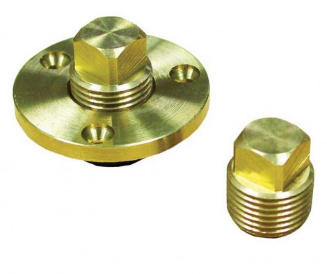 Moeller Brass Garboard Drain Plug Kit
