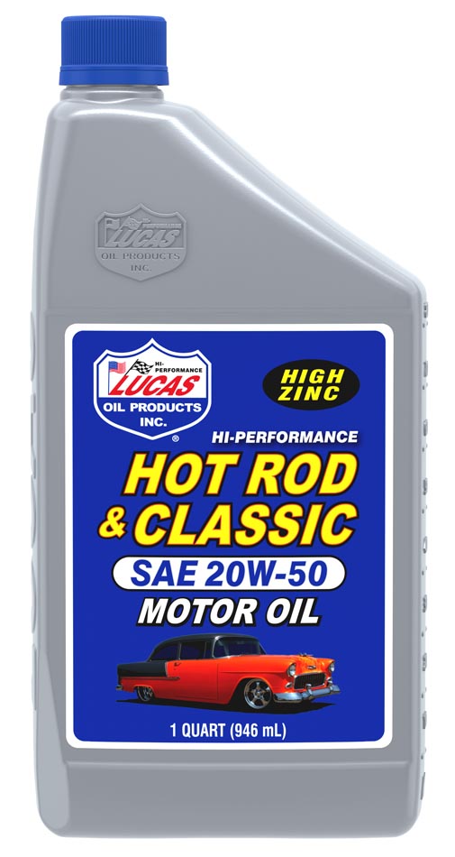 Lucas Hot Rod & Classic Car 20W-50 Motor Oil 1qt