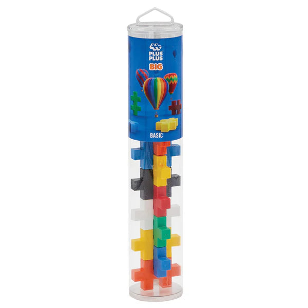 Plus Plus Puzzle Tube - BIG 15 pc - Basic