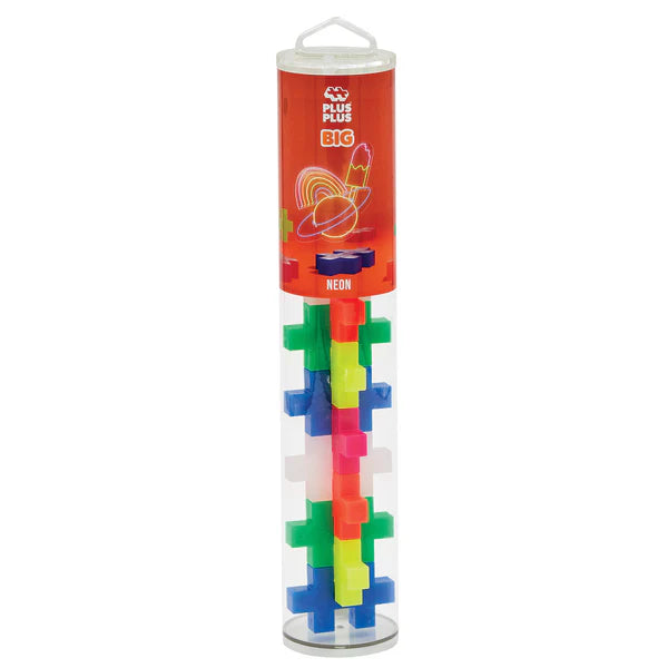 Puzzle Tube - BIG 15 pc - Neon