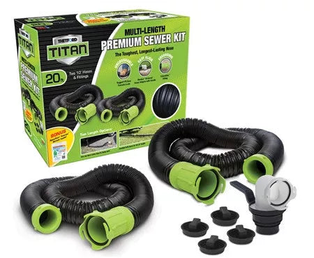 Thetford | Titan RV Sewer Hose Kit | 17902 | 20'