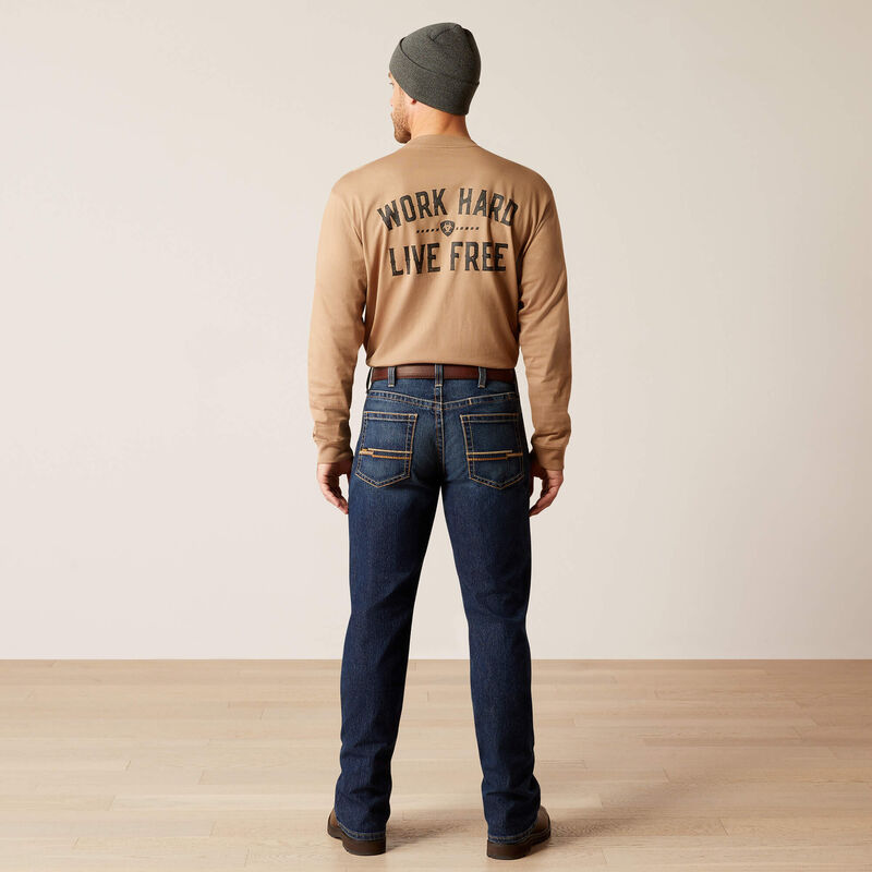 Rebar M4 Relaxed Rail Boot Cut Jean 44x30