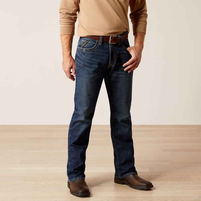 Rebar M4 Relaxed Rail Boot Cut Jean 34x32