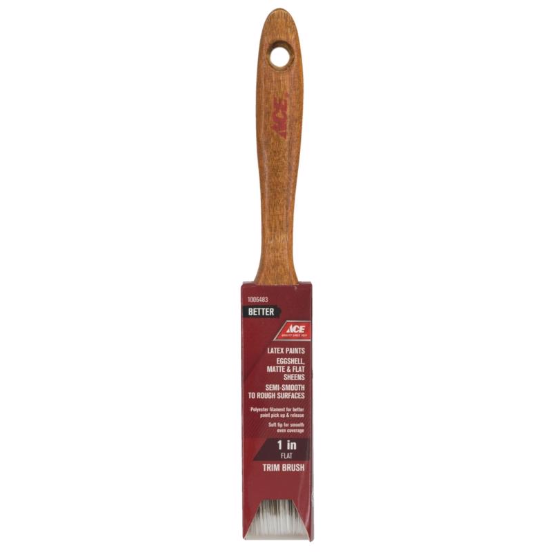 Ace Better 1 in. Flat Trim Paint Brush
