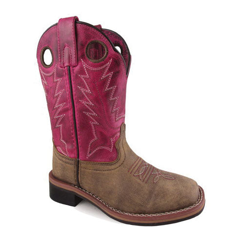 Smoky Mountain Girls Pink Western Boots 5