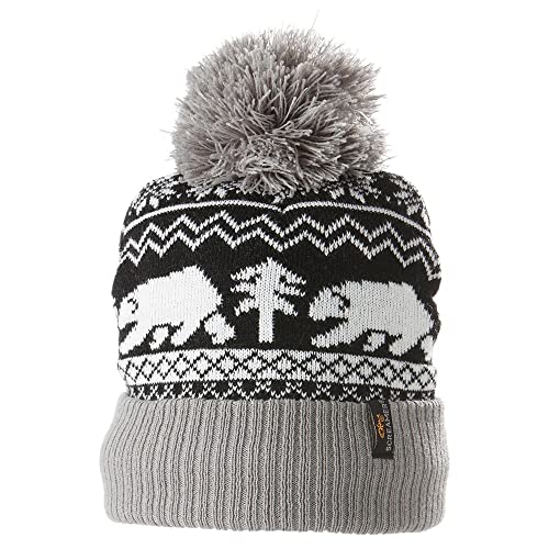 Screamer Kids Polar Bear Beanie (Grey)