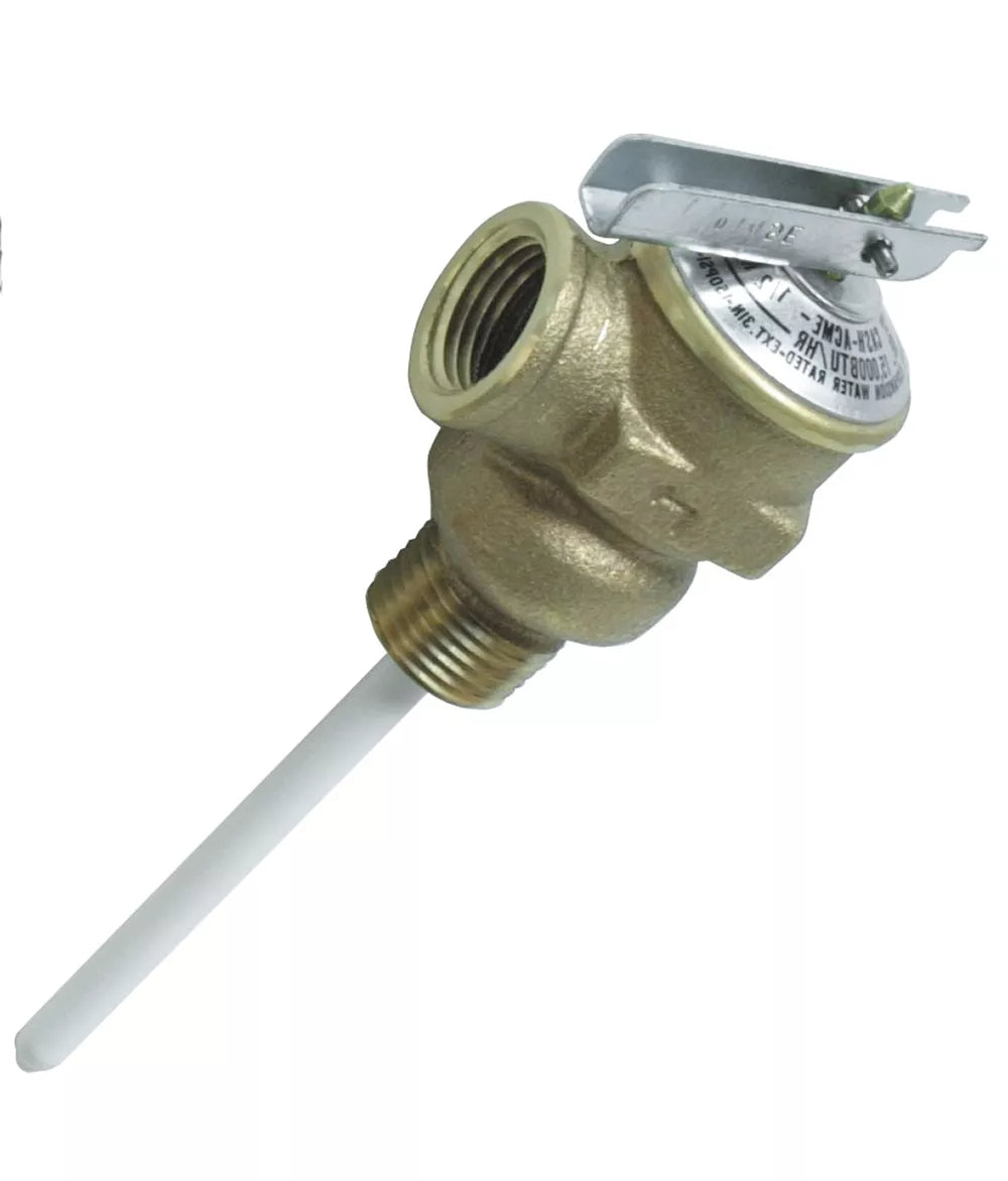 Camco | RV Water Heater Temperature and Pressure Relief Valve | 10473 | 3/4 Inch