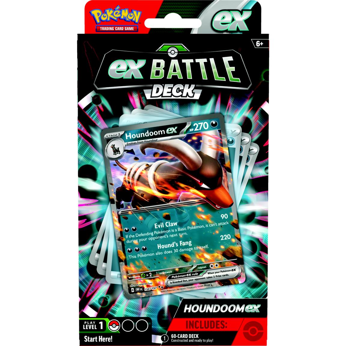 Pokemon Trading Card Game: Melmetal or Houndoom Ex Battle Deck (Limit 1 per purchase)