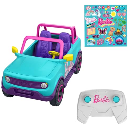 Barbie HOT WHEELS® Battery-Powered RC SUV Vehicle Blue