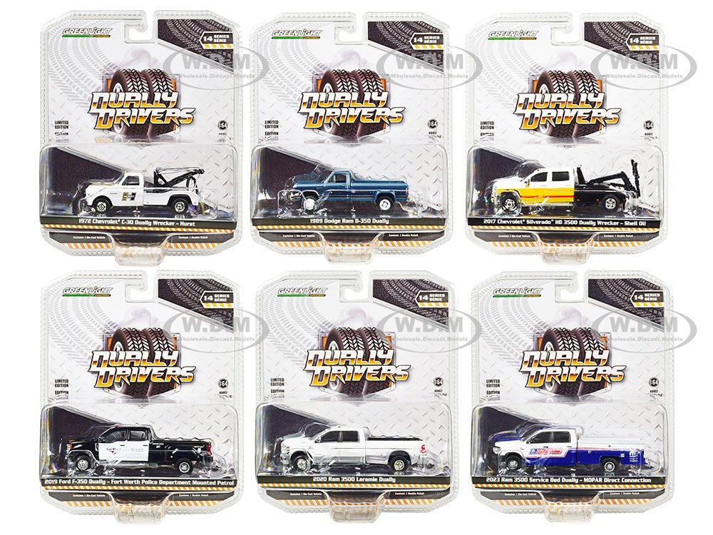 GreenLight Dually Drivers 10 (1 Car per purchase)