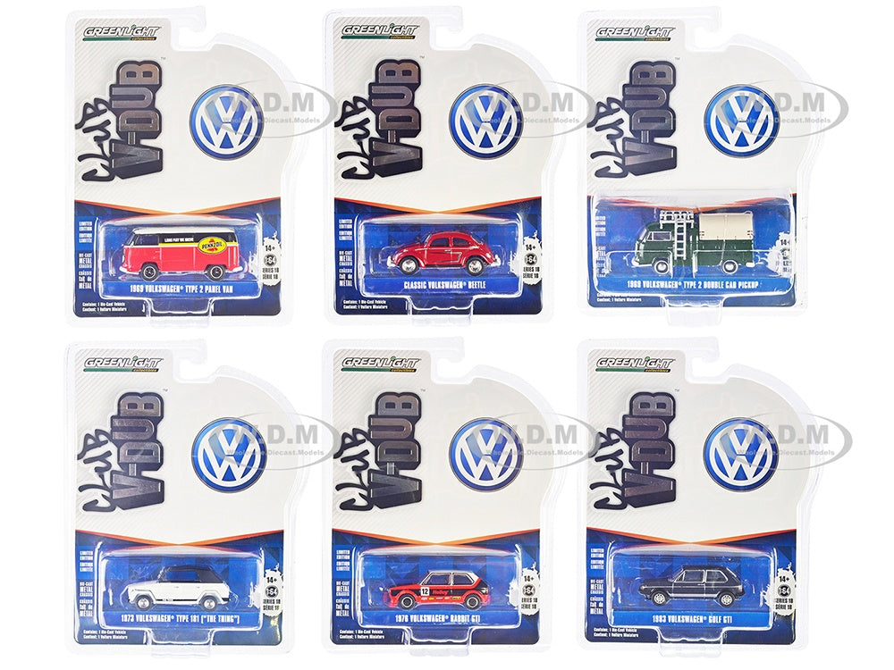 Diecast Greenlight Club Vee-Dub Series (1 car per purchase)
