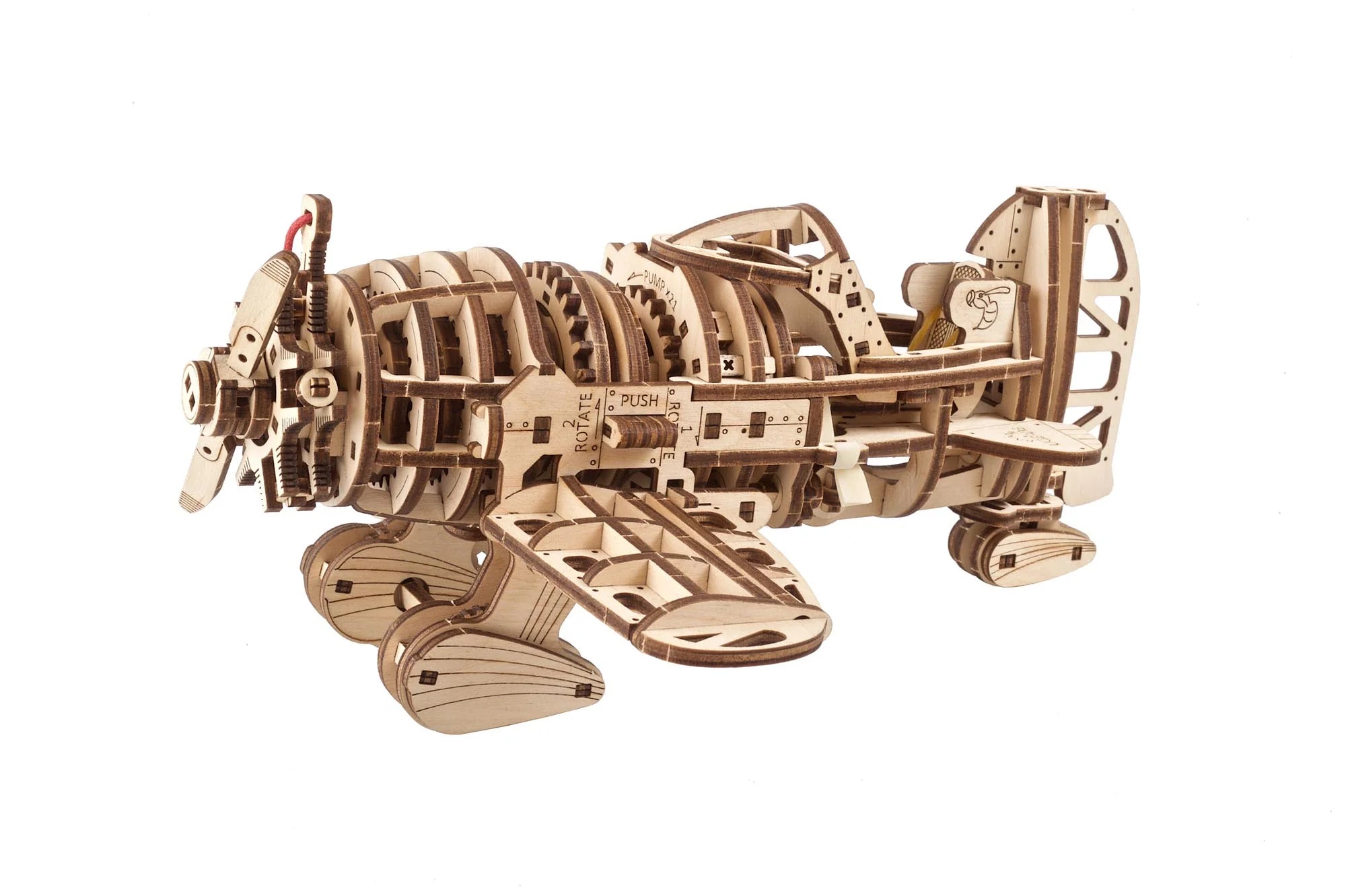 UGears Mad Hornet Airplane
