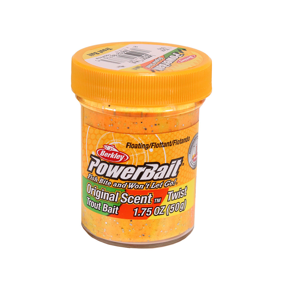 Berkley PowerBait Trout Bait Twist Lemon lime