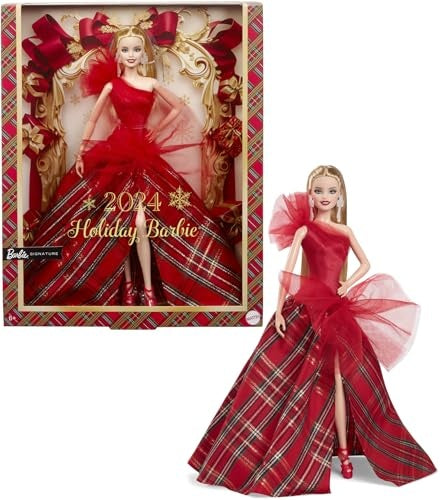 Barbie - Signature 2024 Holiday Collectible Doll - Blonde Hair