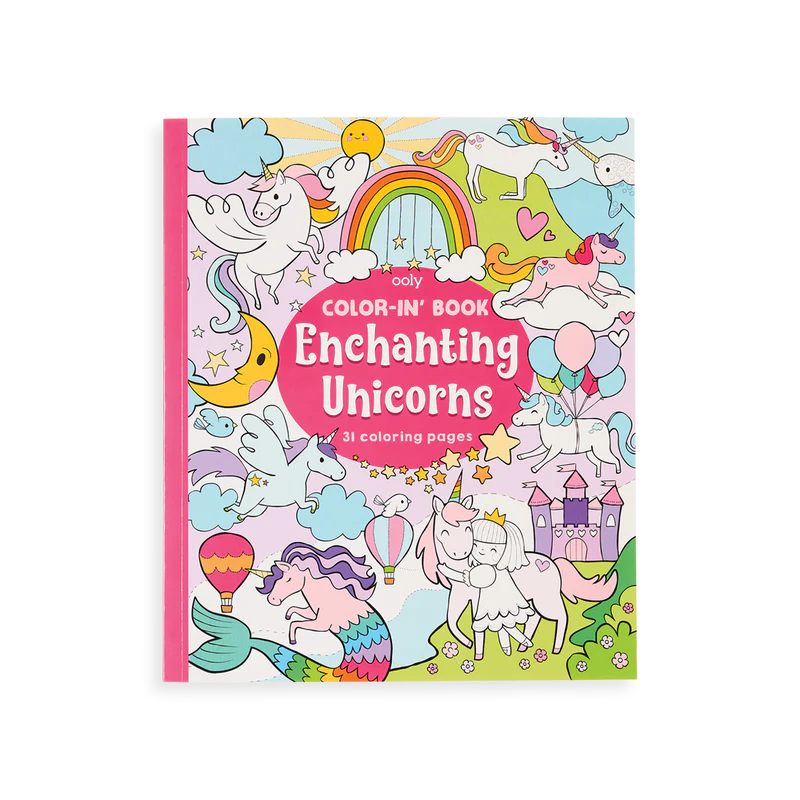 Ooly Enchanting Unicorns Coloring Book