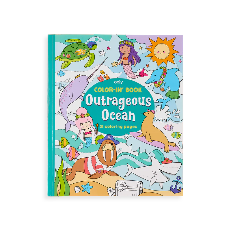 Ooly Outrageous Ocean Coloring Book