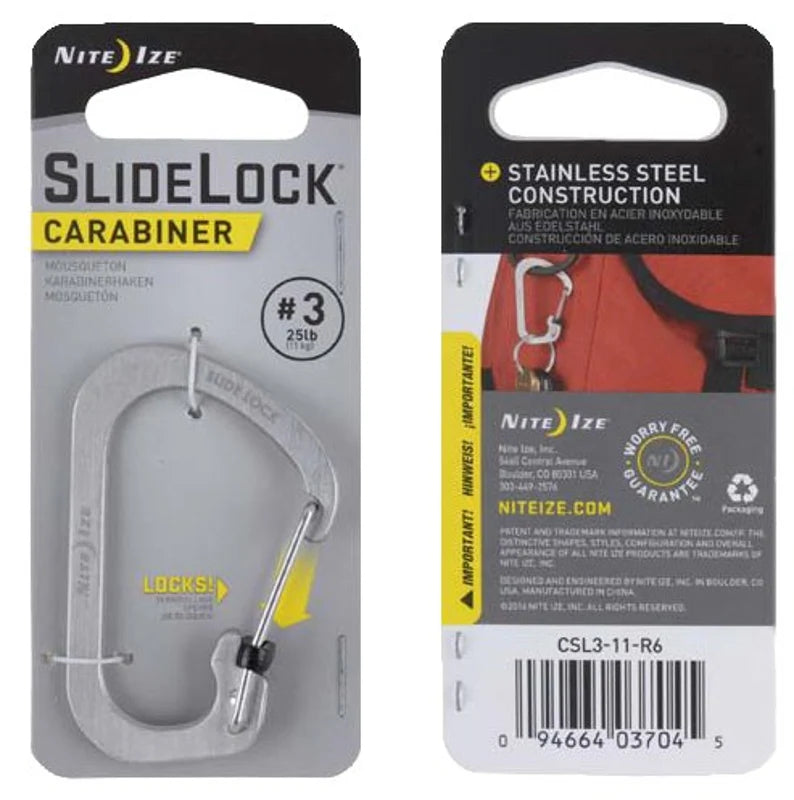 SlideLock® Carabiner Stainless Steel #3