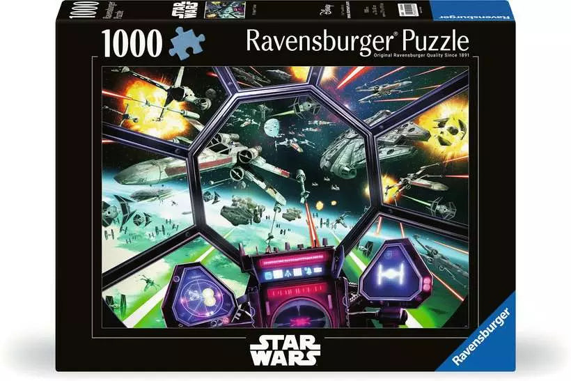 Jigsaw Puzzle Star Wars: TIE Fighter Cockpit - 1000 Pieces Puzzle