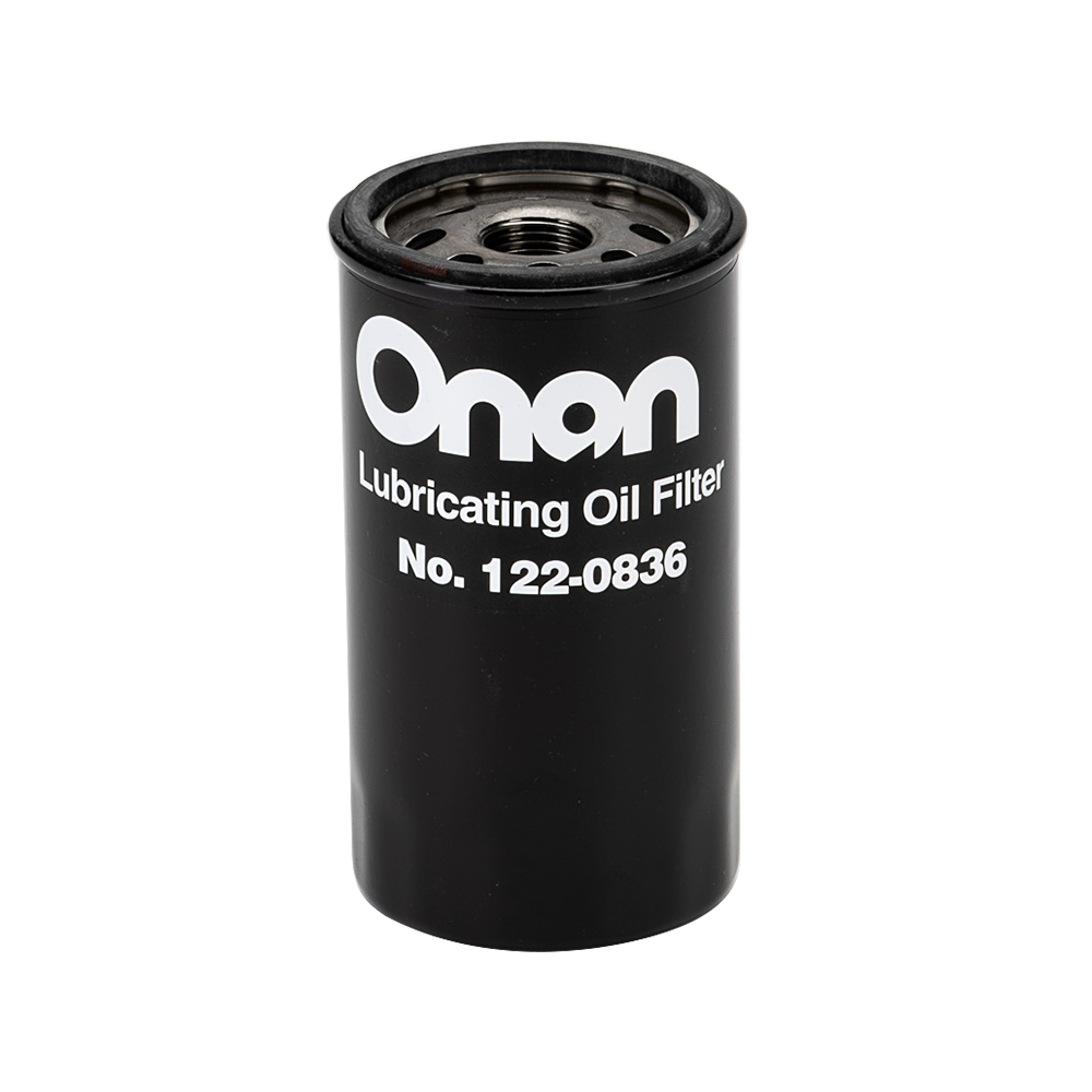 Cummins Onan | Generator Oil Filter | 122-0836 | Oil, Gas, and Vapor