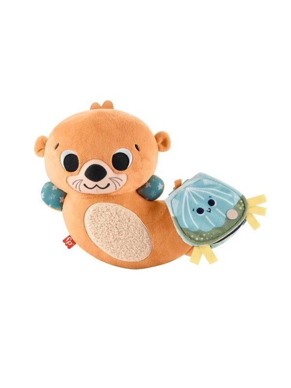 Fisher-Price 2-In-1 Rockin’ Tummy Time Otter Plush Toy