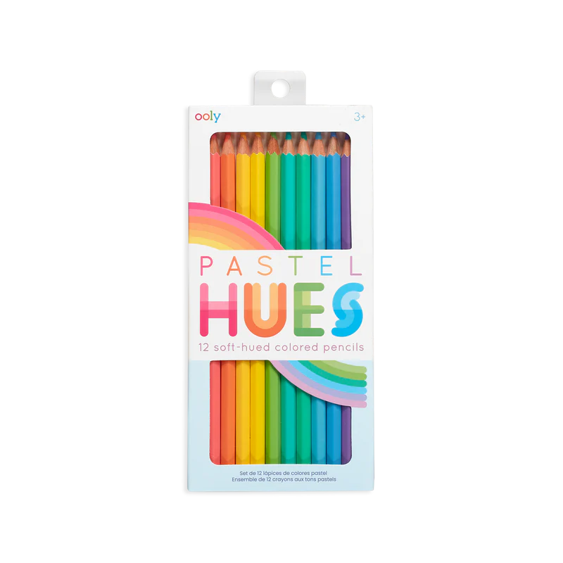 Ooly Pastel Hues Colored Pencils (12 Set)