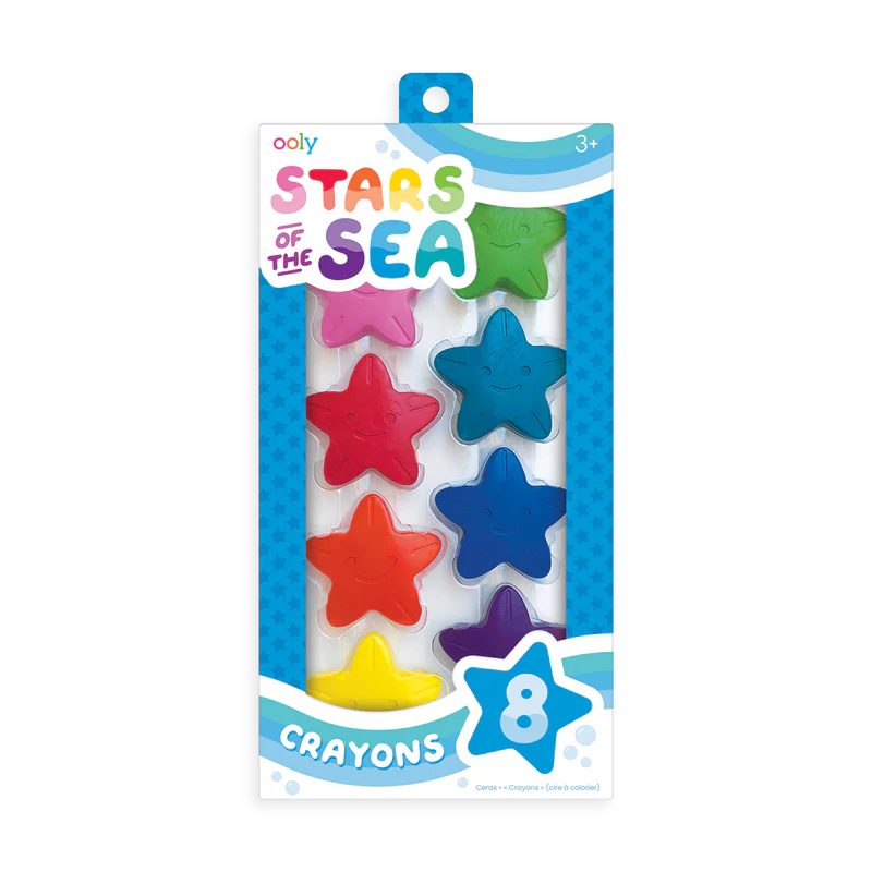 Ooly Stars of the Sea Starfish Crayons (8 Set)