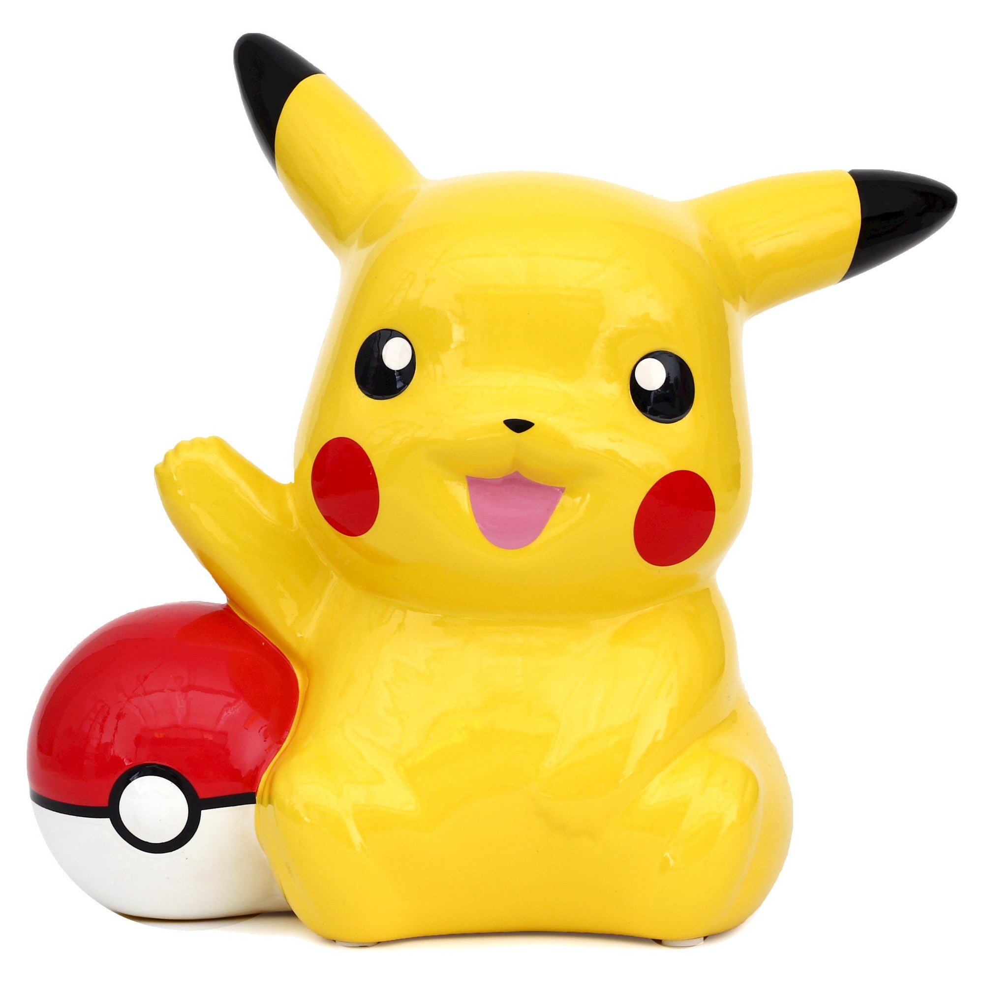 Silver Buffalo Pokemon Pikachu 3D Ceramic Bank
