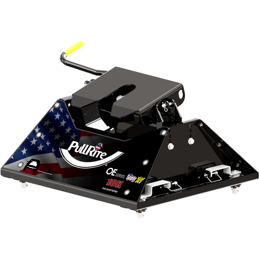 PullRite | 18K Super 5th Wheel Hitch | OE Puck Series | 1500 | Long Bed Trucks | GM