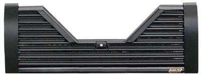 Custom Flow V-EL19 Louvered Lockable Steal Fifth Wheel Tailgate Powder Coated Black Steel