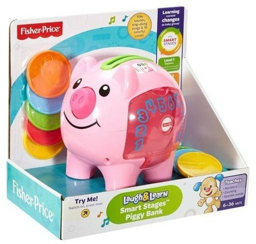 Fisher-Price Laugh & Learn Smart Stages Piggy Bank