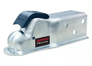 Demco | Tube Mount eZ Latch 2" Coupler | 3" Tongue | 15945 | 7,000 lb Capacity | Zinc