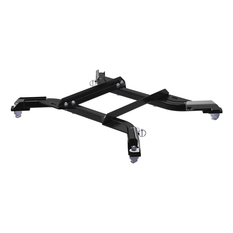 Curt 16022 OEM-Compatible 5th Wheel Trailer Hitch Rail Adapter for use w/ RAM