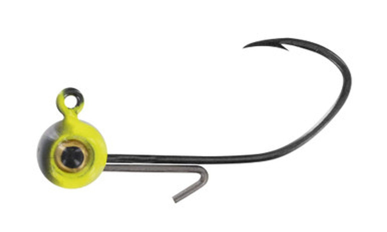 Big Bite Jig Elite 1/4oz Black/Chartreuse