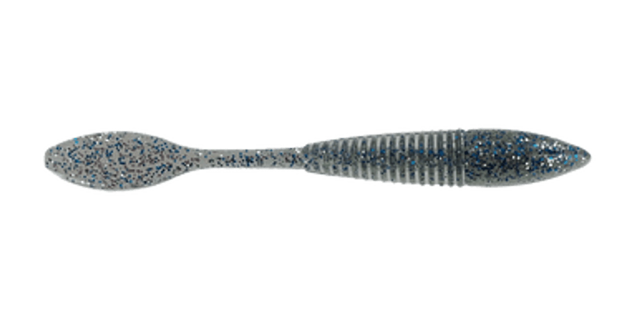 Smallie Smasher 4.5" Silver Smoke Blue