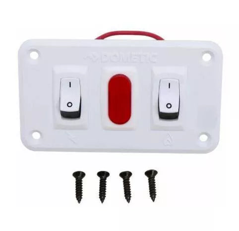 Dometic | RV Water Heater Power Switch | 91230 | Gas and Electric | White
