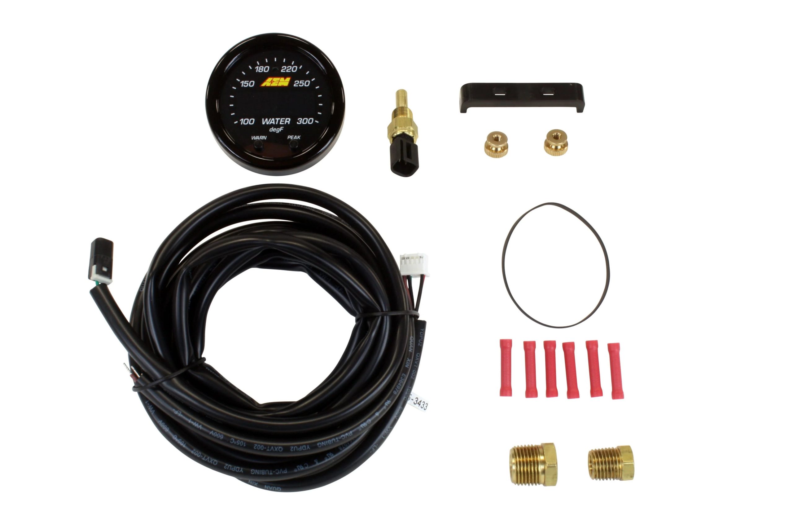 AEM X-Series Temperature Gauge Kit