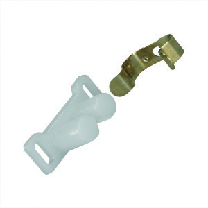 Jr Products 70205 Catch, Barrel, Metal Clip, 6/Pk