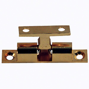 Catch, Brass Bead Style Positive, 2", 2/Pk